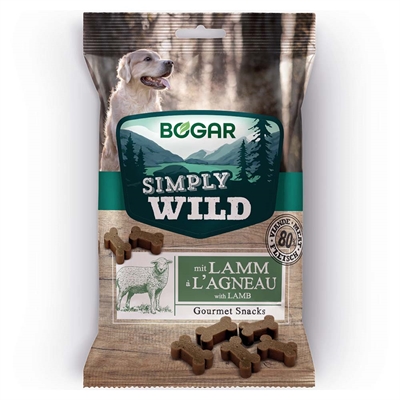 Bogar Simply Wild Gourmet Snack med Lamm 100g